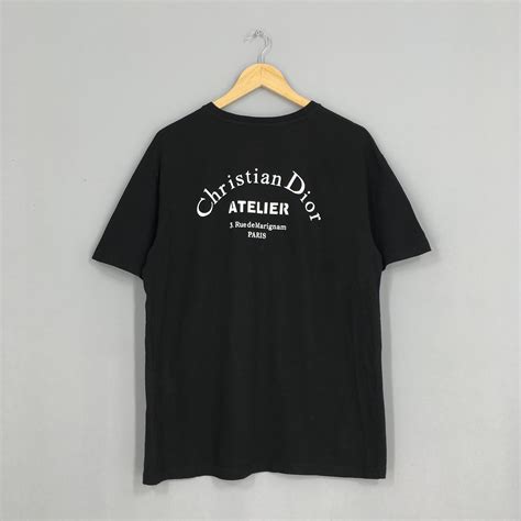 christian dior t shirt zwart|christian dior long sleeve shirt.